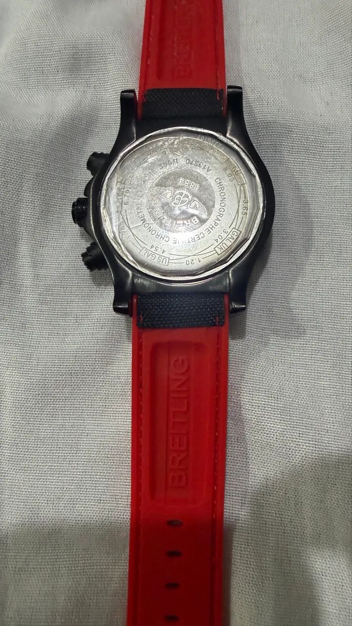Breitling Avenger Skyland Vermelho - Foto 5