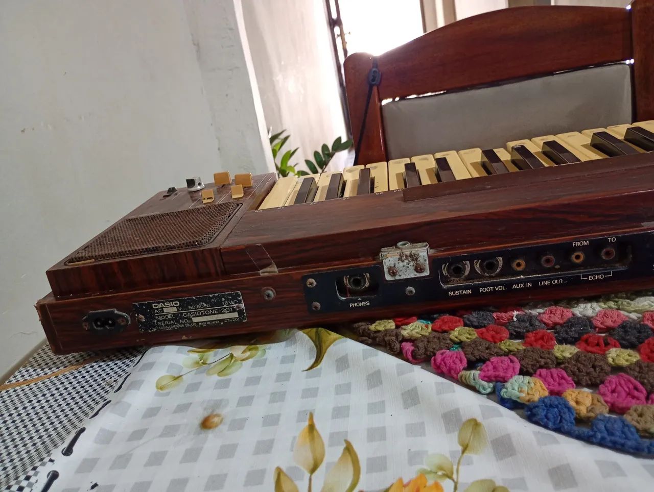 Vendo teclado Casio antigo (Casiotone 201) - Foto 5