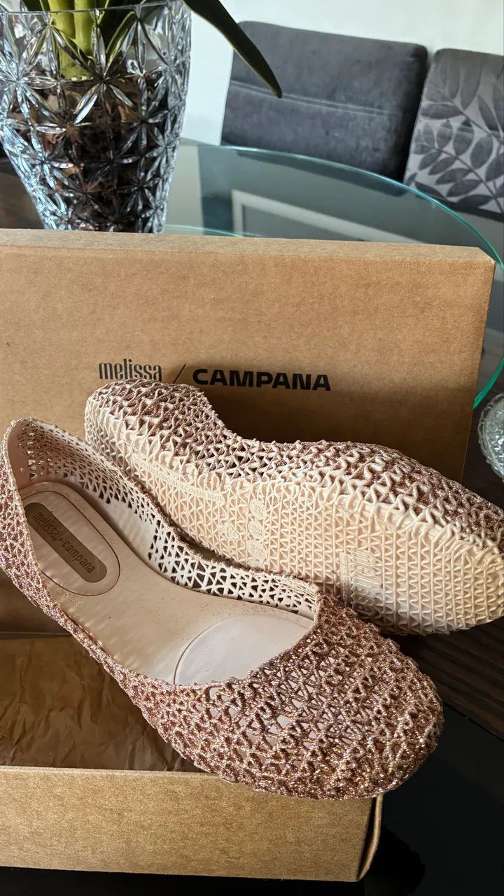 Melissa Campana Glitter Rosê - Foto 3