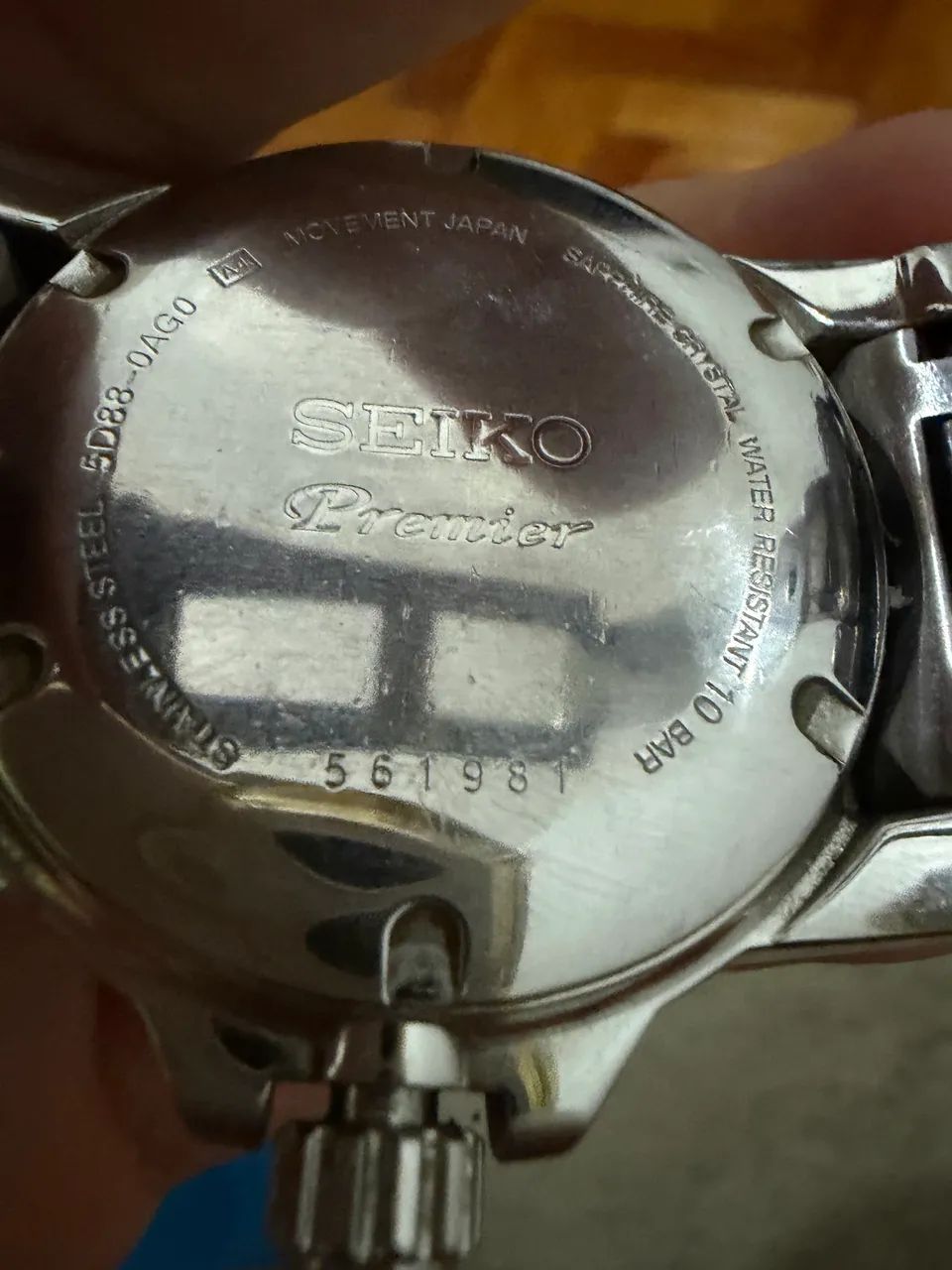 Seiko Premier Kinetic Perpetual  - Foto 2