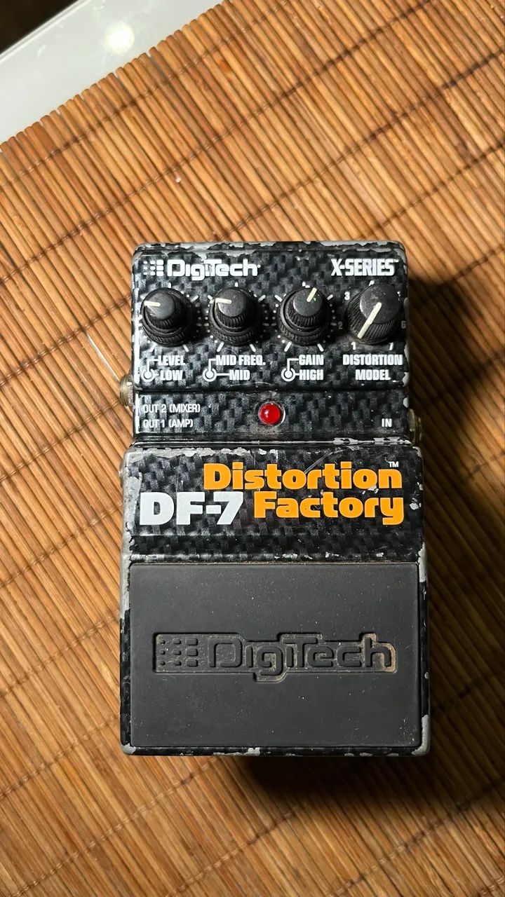 Pedal de Guitarra Digitech Df-7 Distortion Factory - Instrumentos