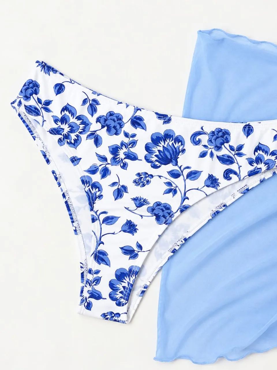 Conjunto Biquíni SHEIN + Saída de Praia - Foto 3