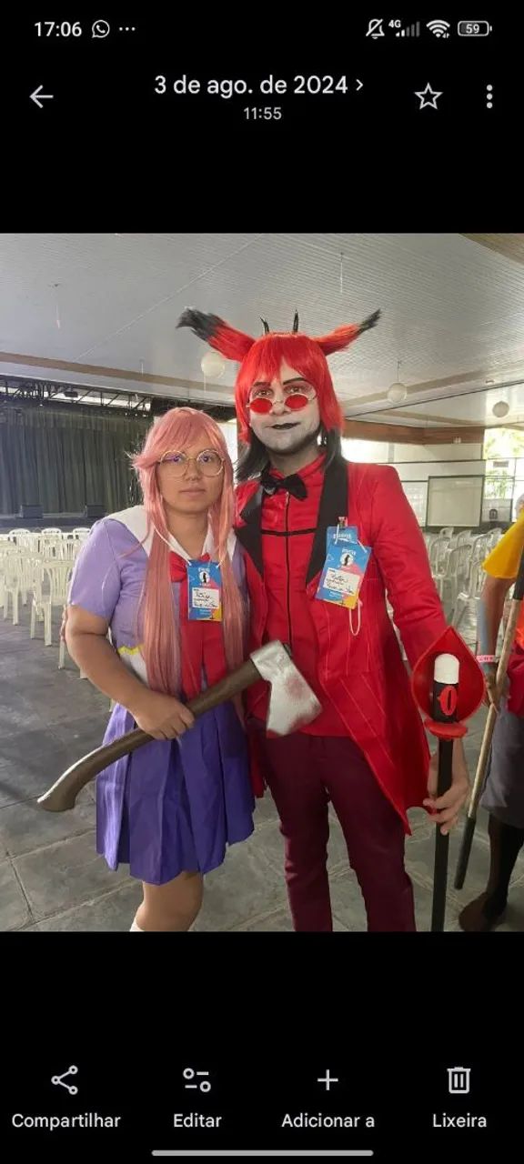 Cosplay do Alastor  - Foto 5