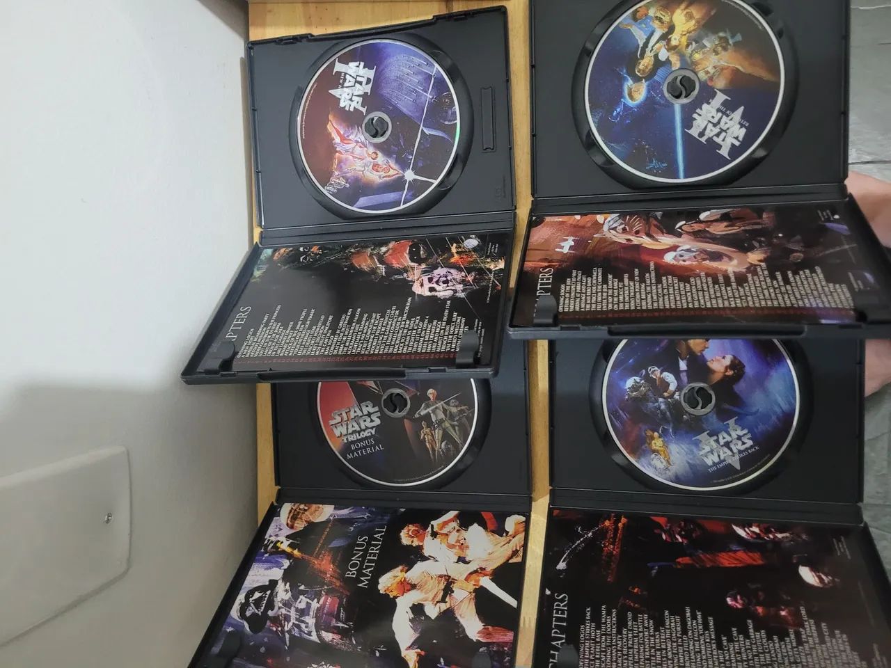 Star wars trilogia caixa prata - Foto 5