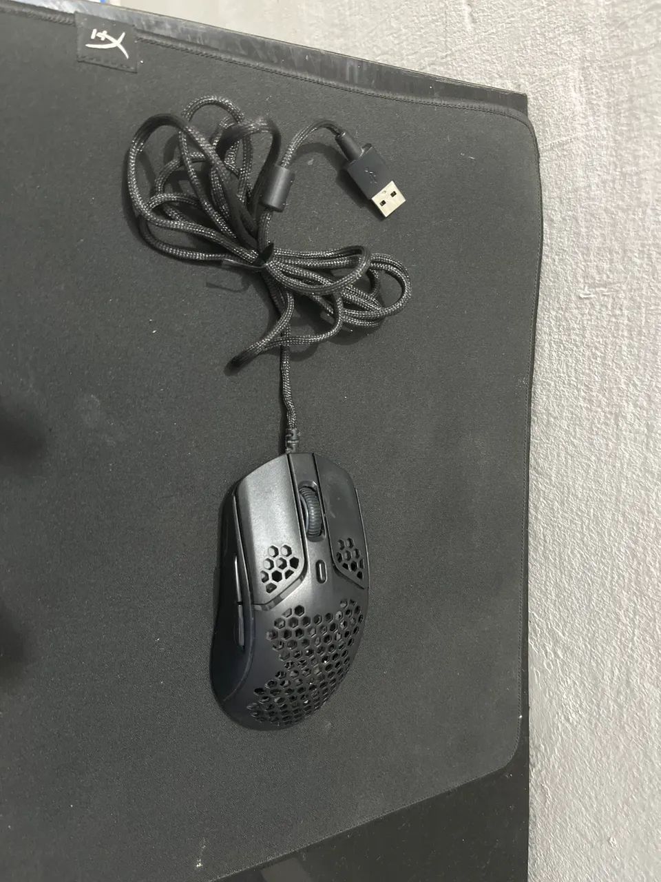 Mouse gamer hyperx mais mouse pad hyperx - Foto 2