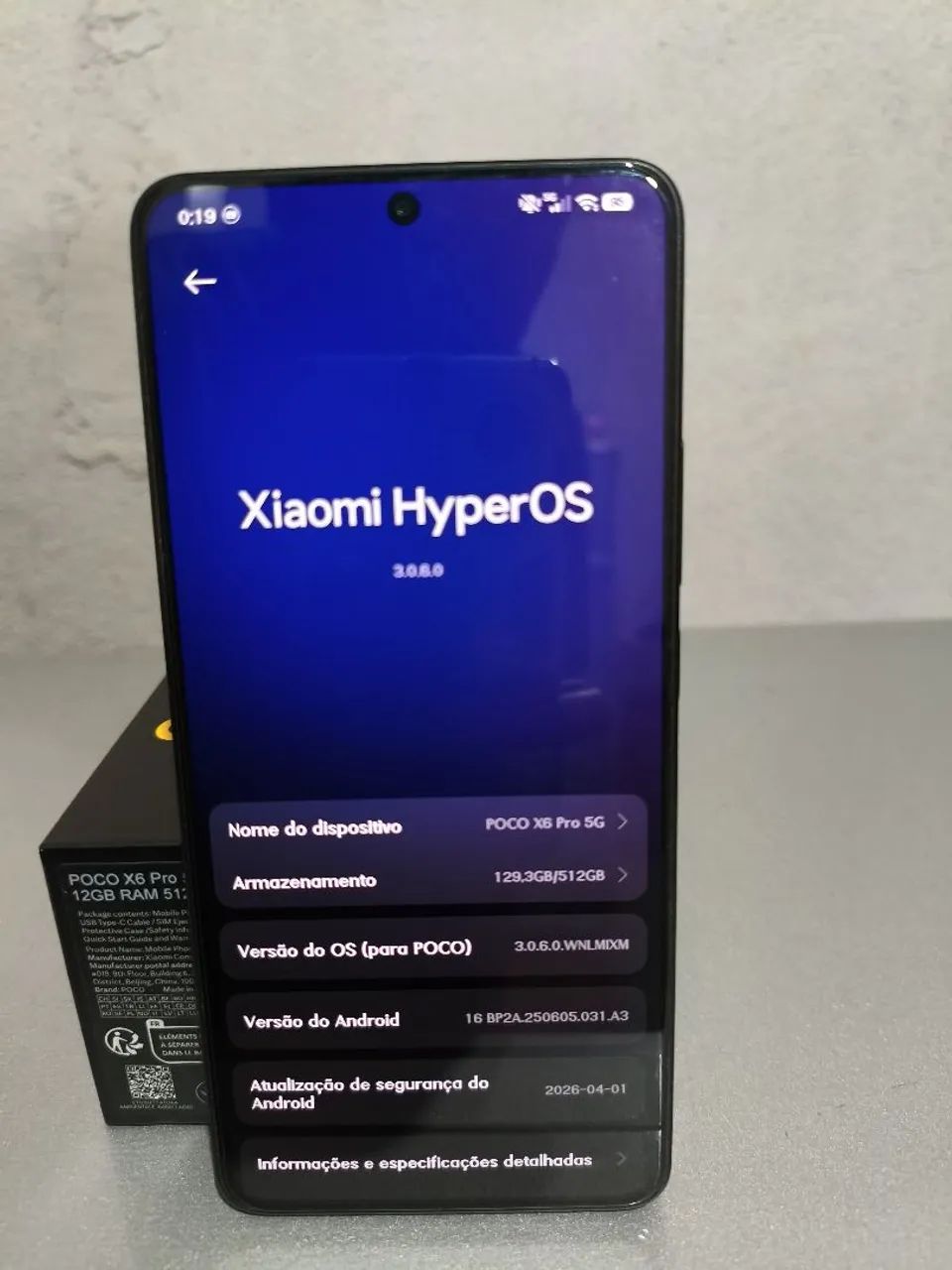 XIAOMI POCO X6 PRO 512 GB CAIXA E TODOS ACESSÓRIOS  - Foto 4