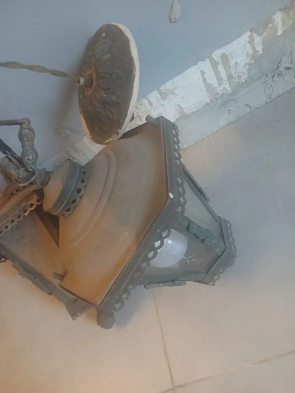 Luminária antiga  - Foto 2