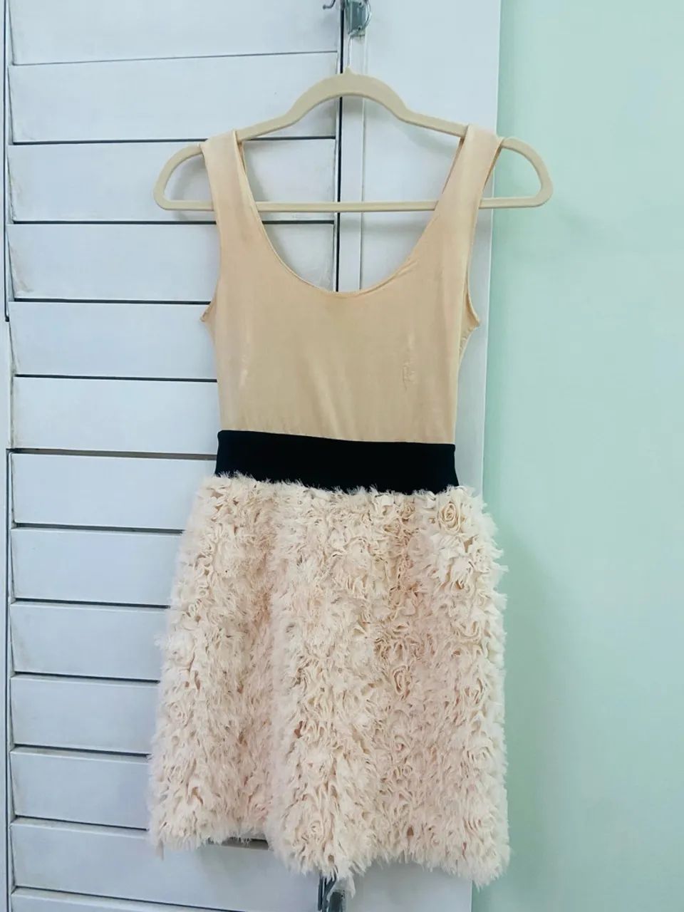 Vestido Zara texturizado PP