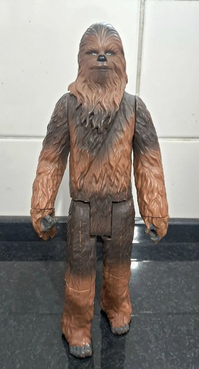 Boneco Chewbacca Star Wars Hasbro (Usado)