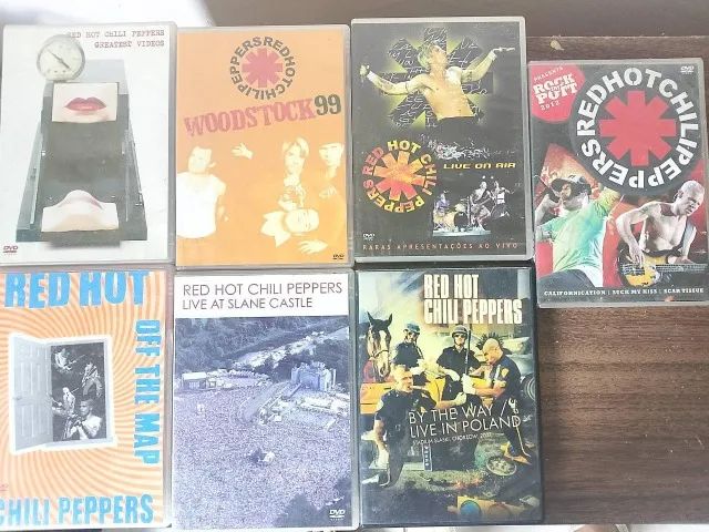 RED HOT CHILI PEPPERS - DVDs ORIGINAIS - CDs, DVDs etc - San