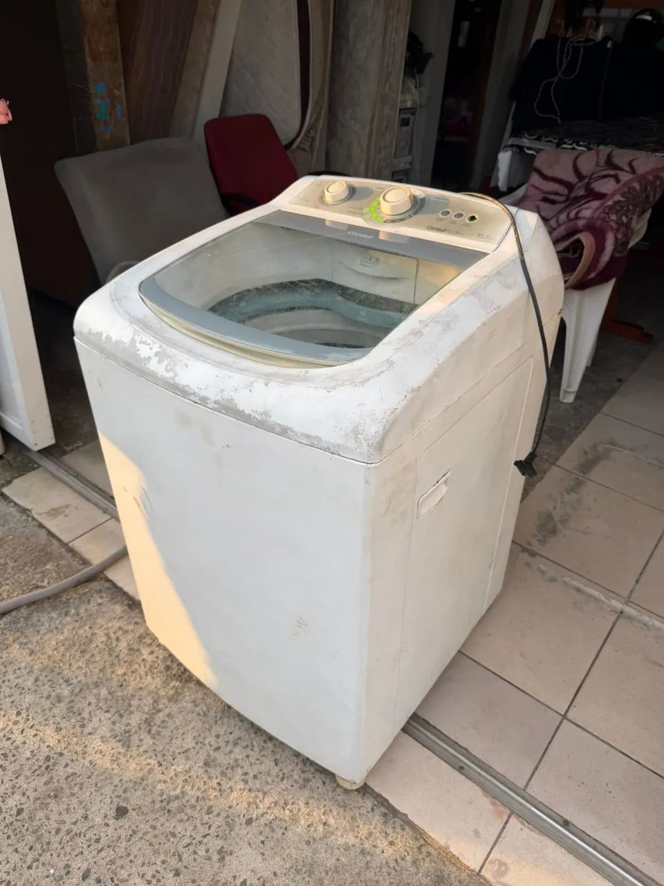 Máquina de lavar 11.5kg com defeito 