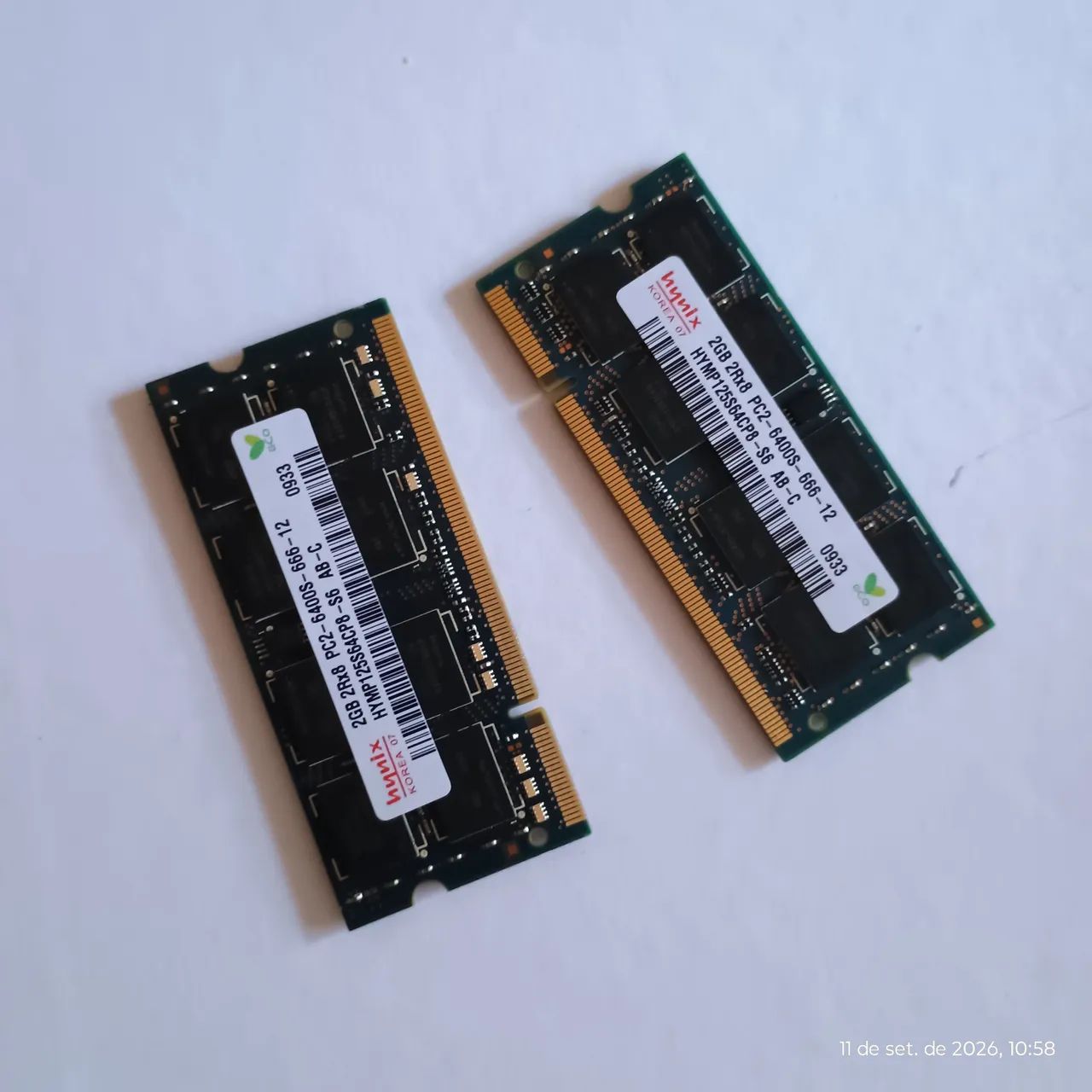 Memória DDR2 2GB para Notebook 