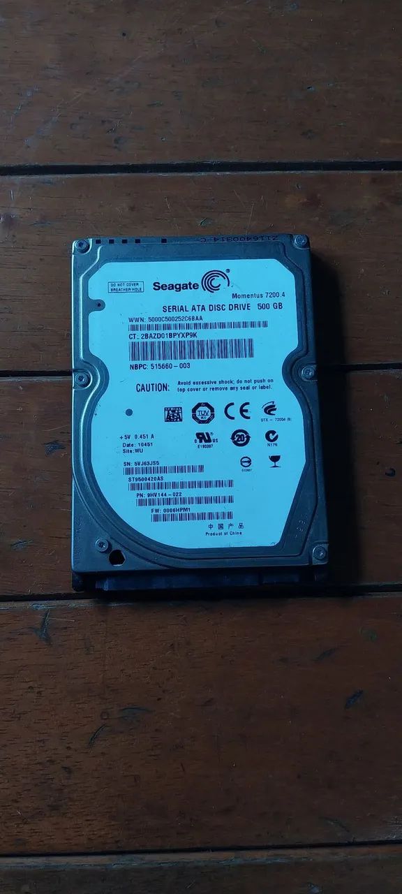 Hd notebook 500 GB 100%  - Foto 5