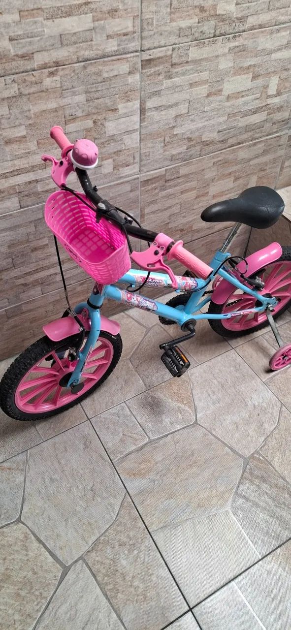 Bicicleta infantil menina aro 16 - Foto 3