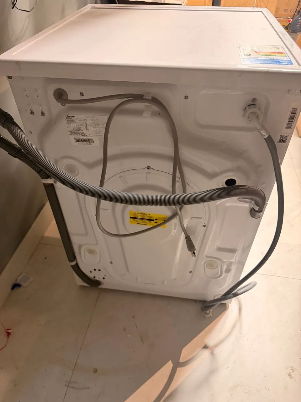 Lava e Seca Hisense 13kg/8kg COM DEFEITO - Foto 5