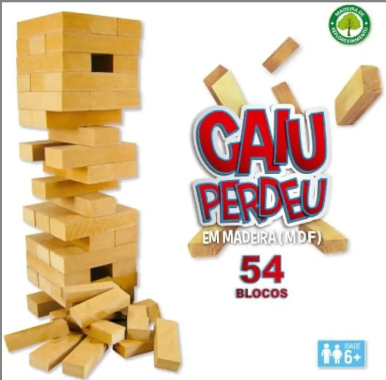 CAIU PERDEU /JENGA 