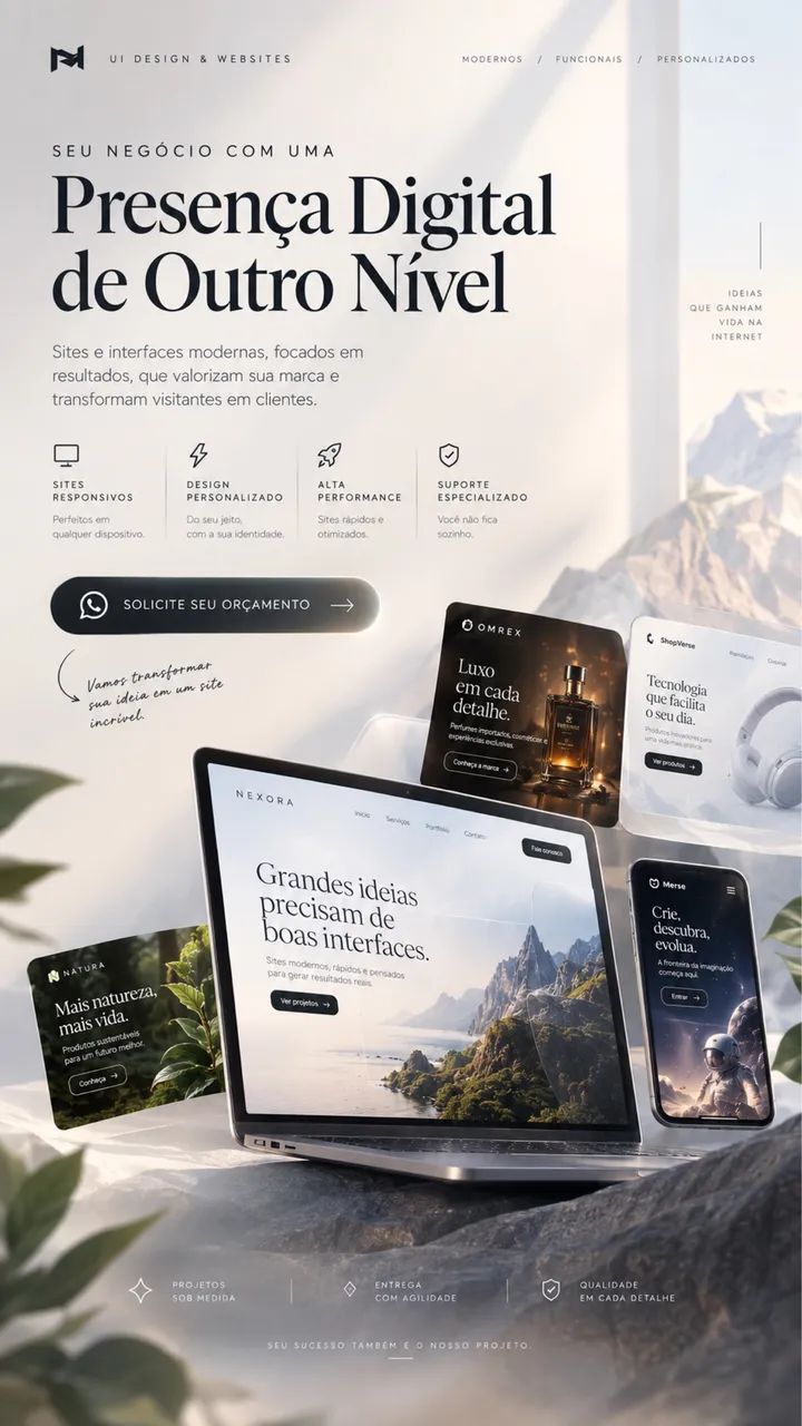 Criação de Sites e Landing | Design Profissional 