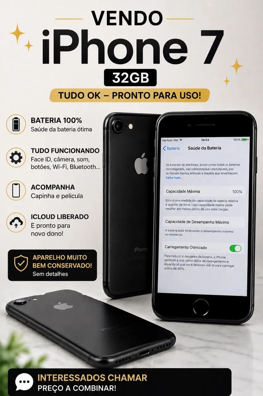 Celular iPhone 7