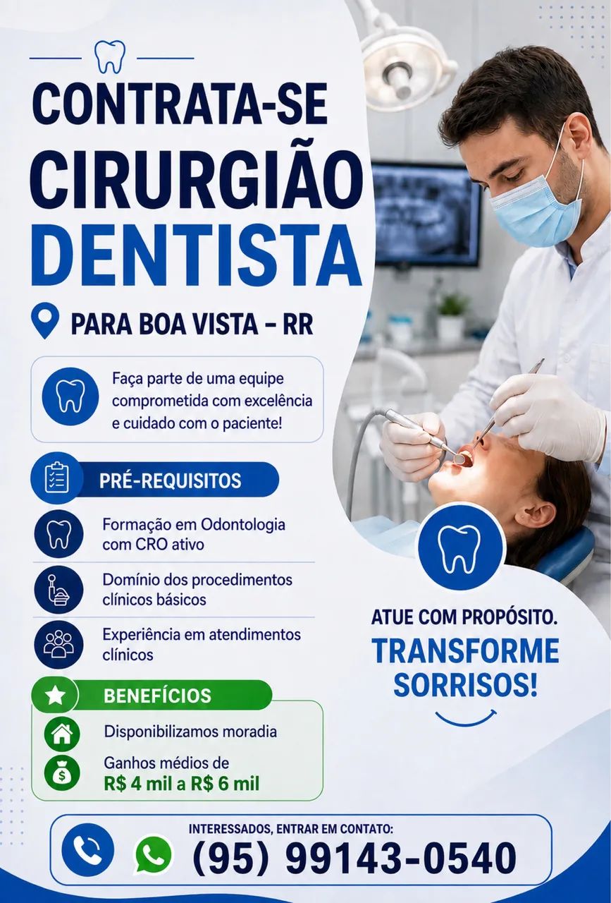 Contrata se Dentista 