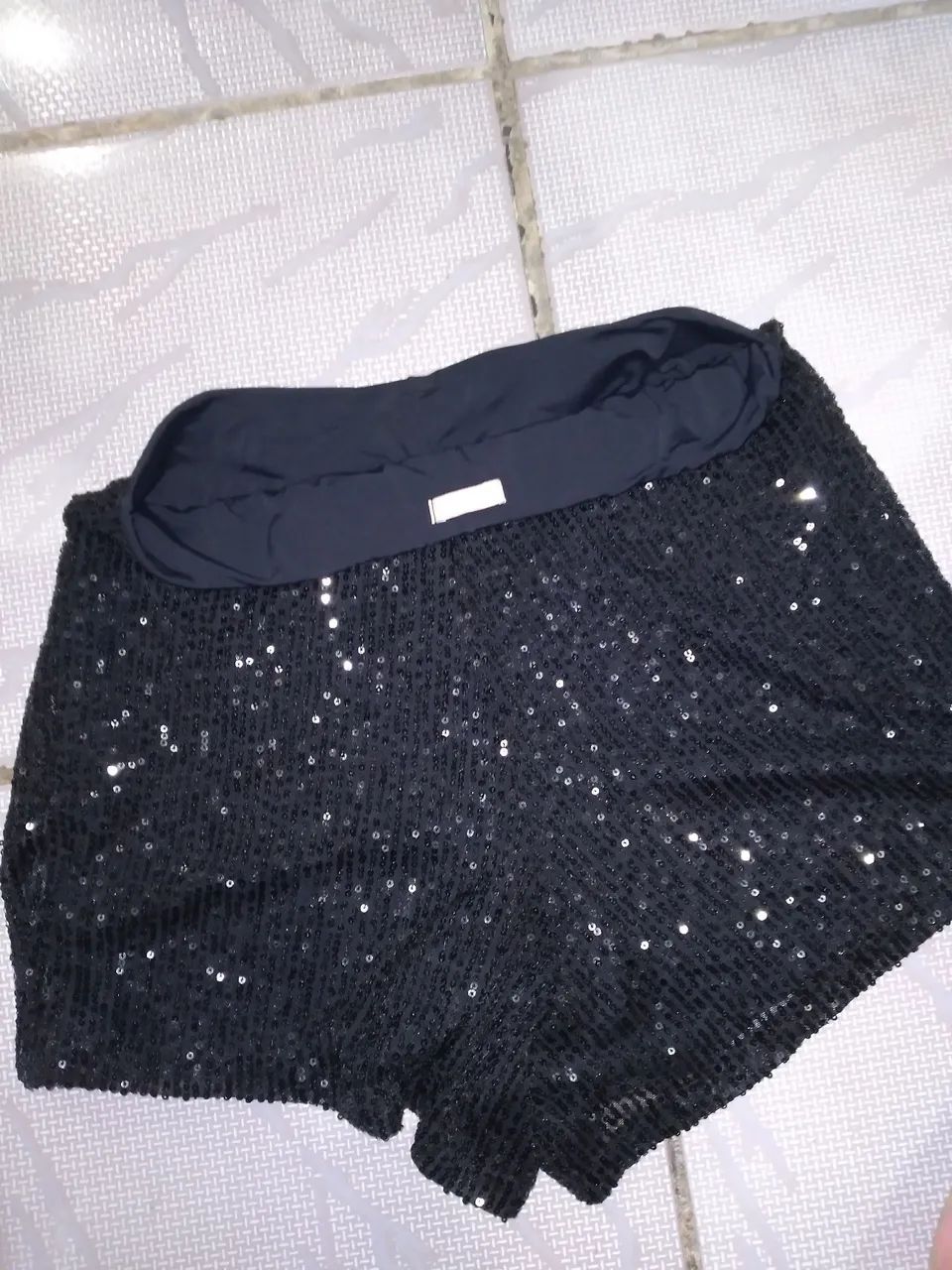 Short paetê - Foto 2