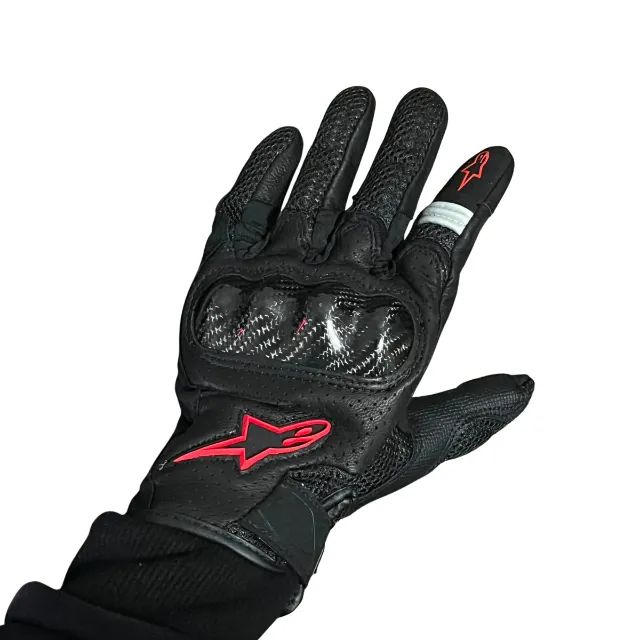 Luva Alpinestars SMX-1 Air V2 Vermelha - Acessórios - Guanabara