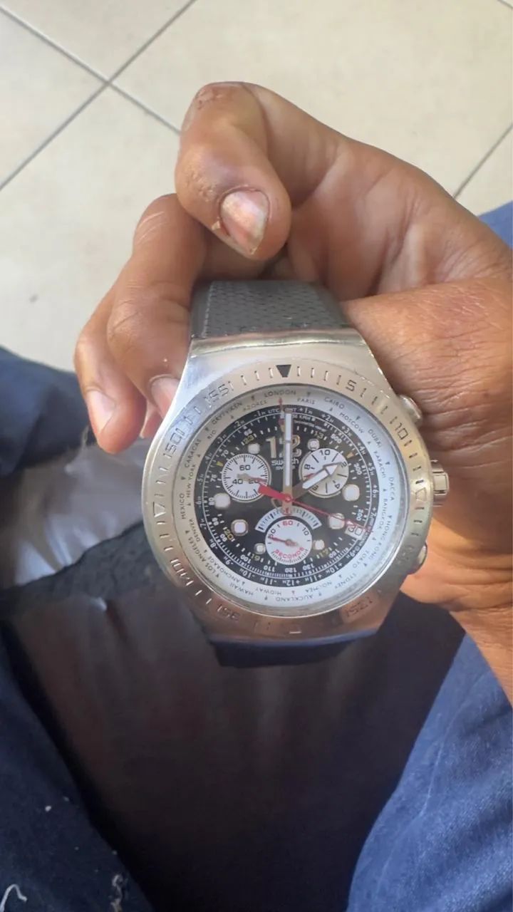 Swatch cara preta Zeroo