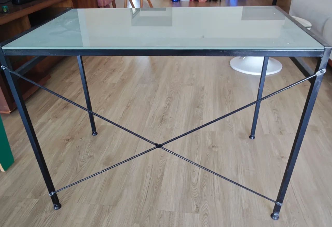 Mesa de computador - tampo de Vidro  - Foto 2
