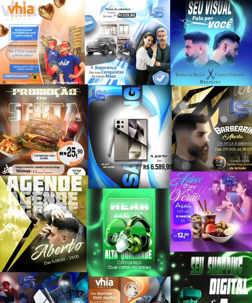 Social Media e posters para midia socias  - Foto 2