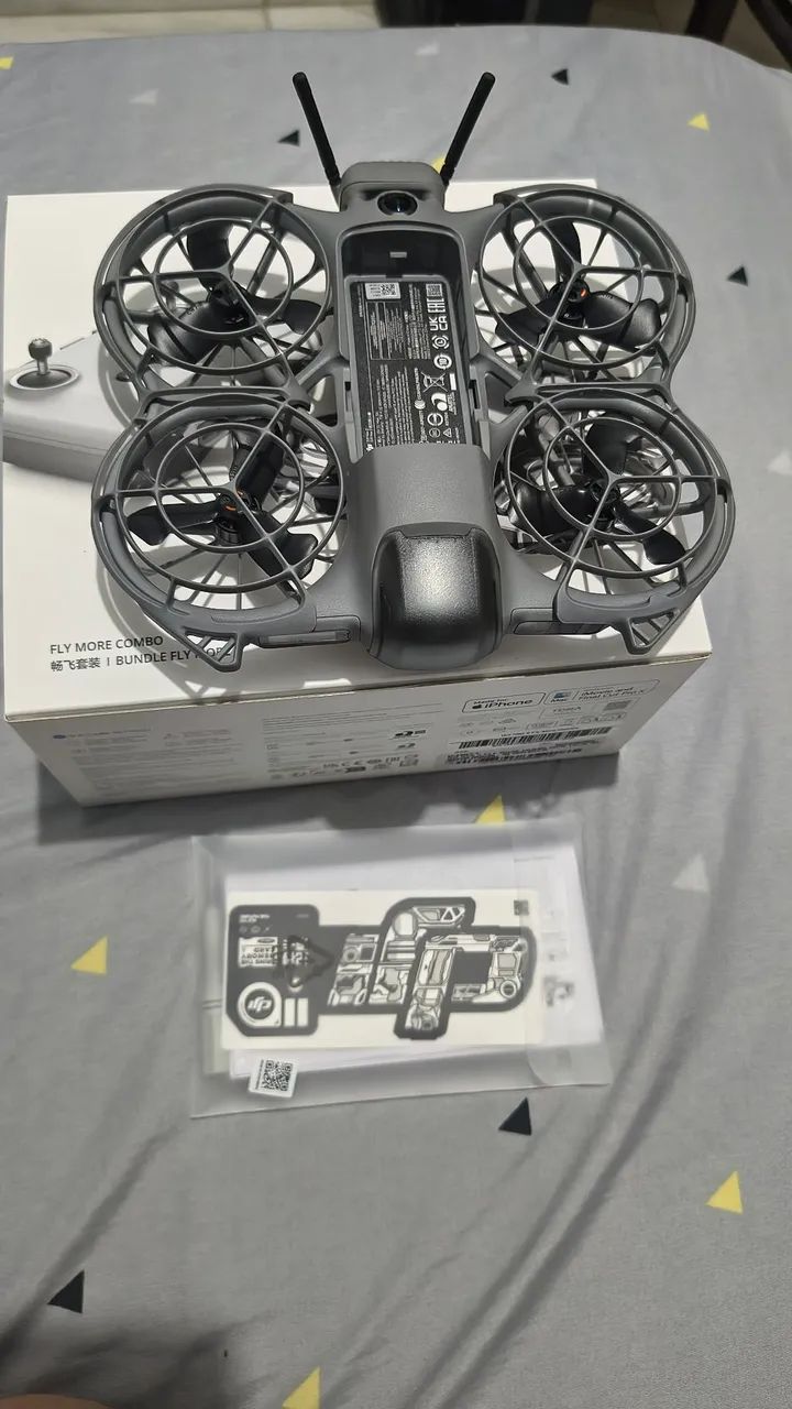 Drone Dji neo 2 fly more combo + case rígida + filtros Nd - Foto 5
