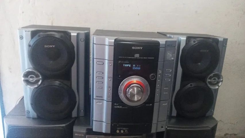 03 aparelho de som microsytem marca sony , aiwa e philips  - Foto 2
