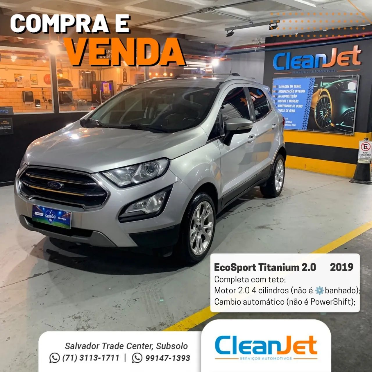 Ford Ecosport TITANIUM 2.0 16V FLEX 5P 2019