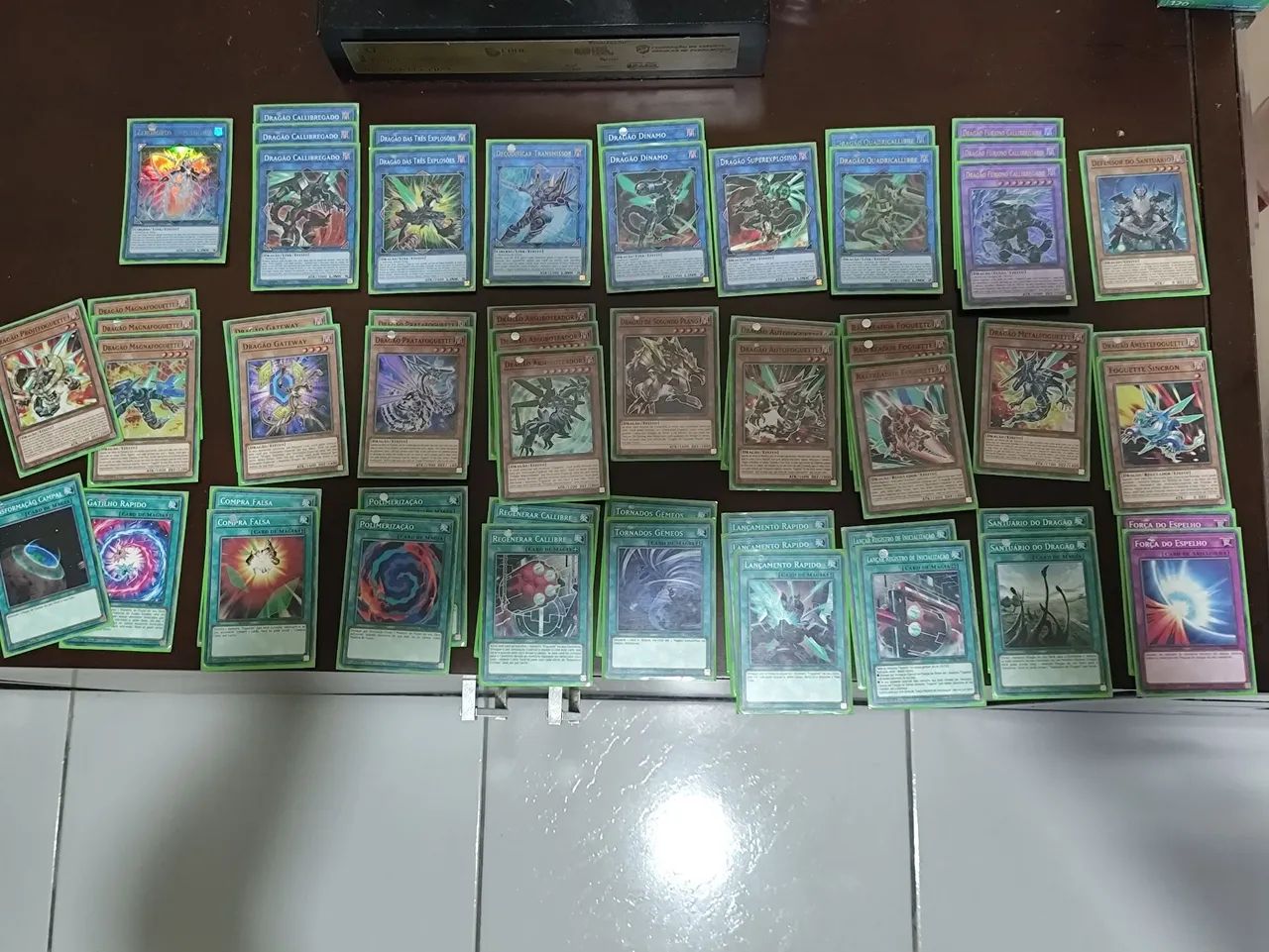 Deck Yu-Gi-Oh Foguette + Sleeves 