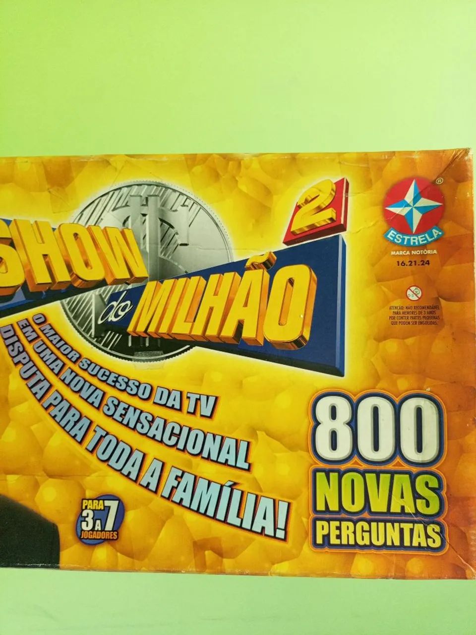 Jogo Show do Milhão Silvio Santos  - Foto 2