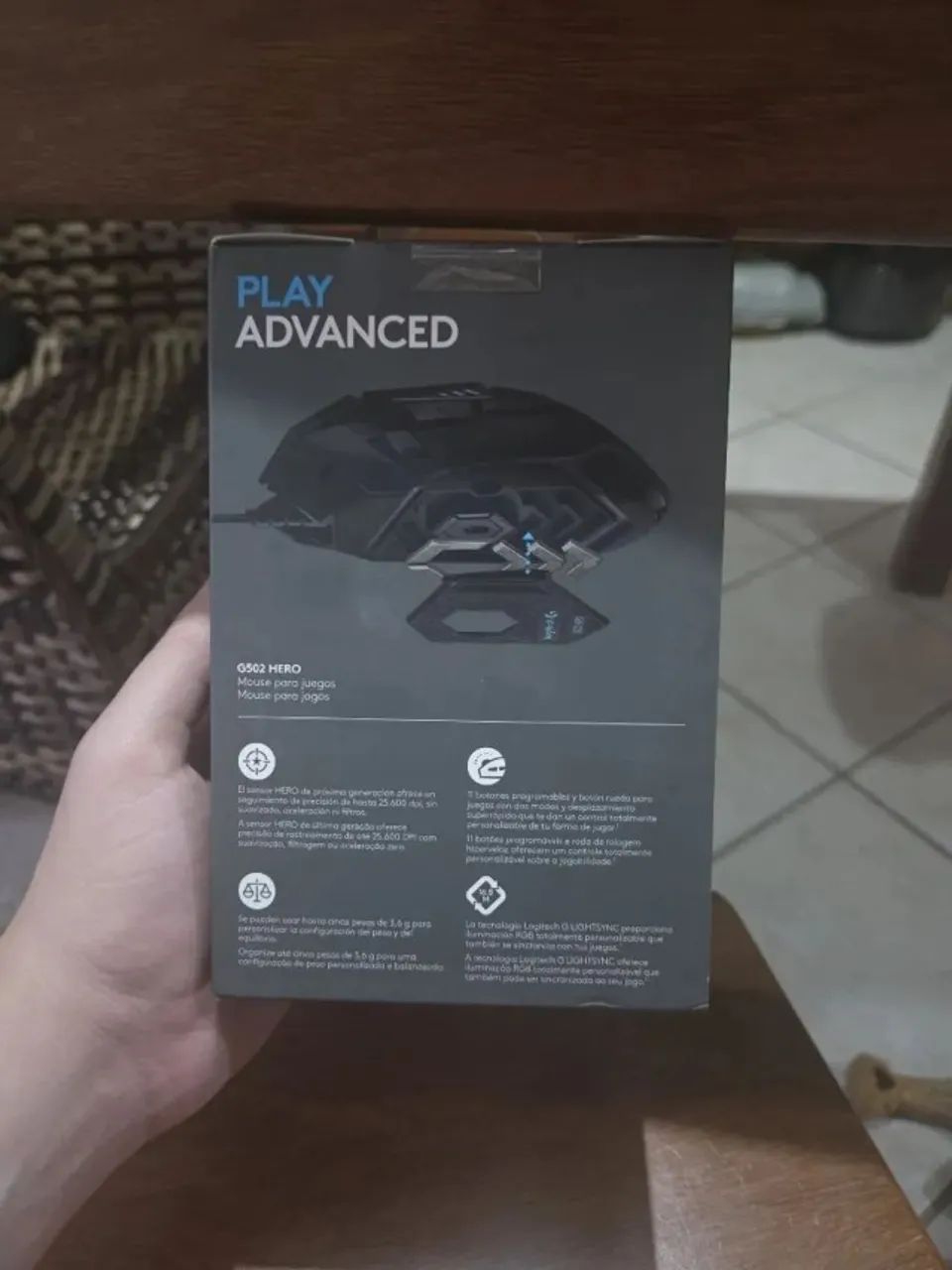 Logitech G502 HERO - LACRADO  - Foto 2