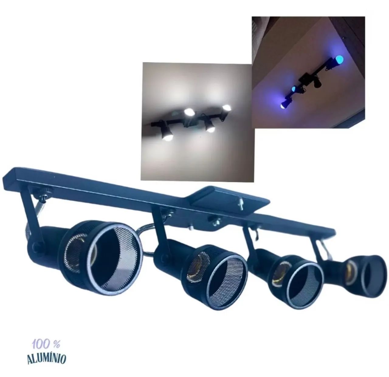 Luminária teto em trilho - Foto 3