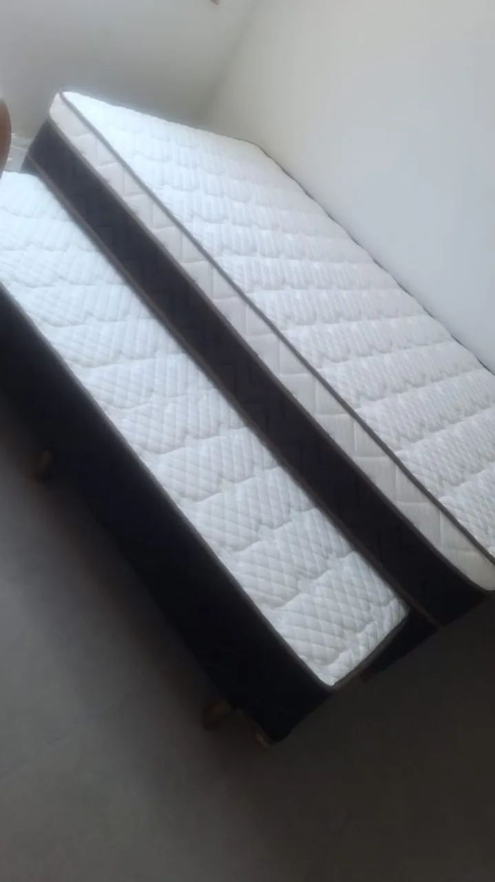 Cama solteirão ( Nunca usada) - Foto 4