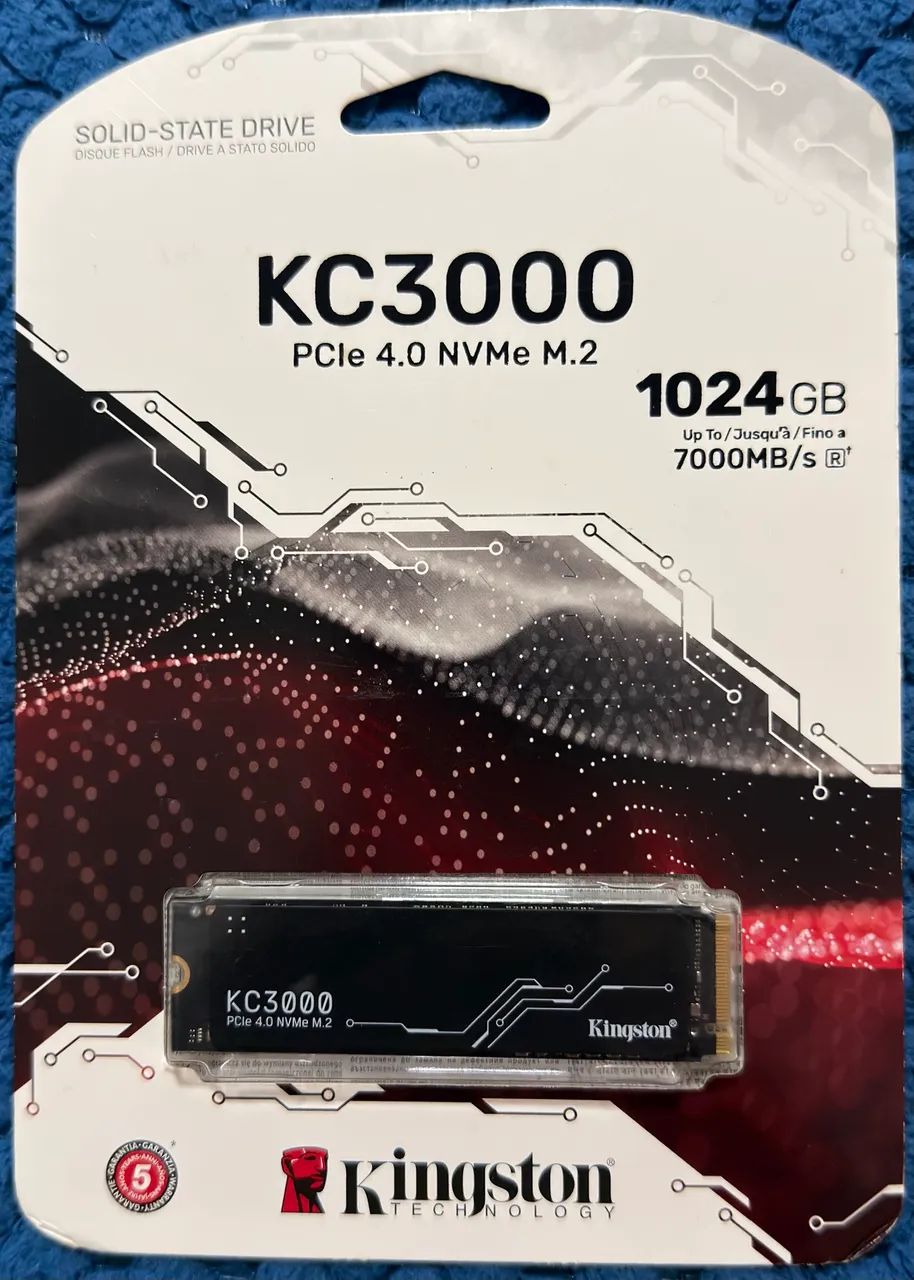 SSD kingston kc3000 1Tb
