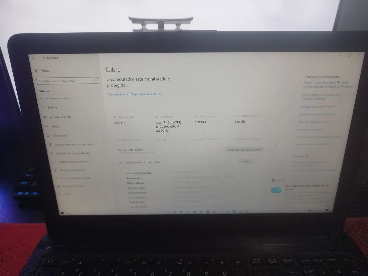 Notebook AZUS I3 16GB ram (Venda Rápida)!!!!! - Foto 4
