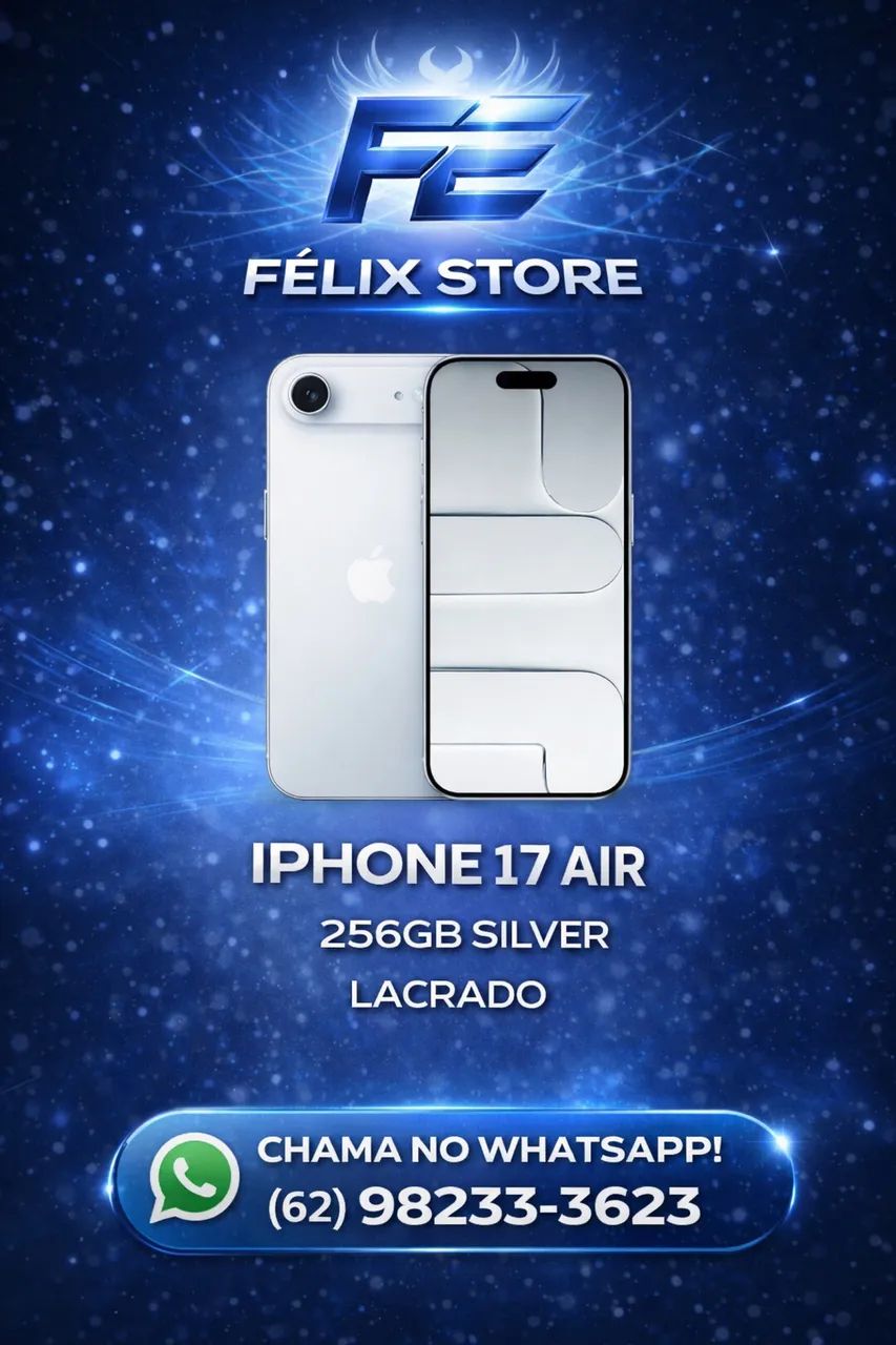 Lacrado IPhone 17 Air Silver 256GB 