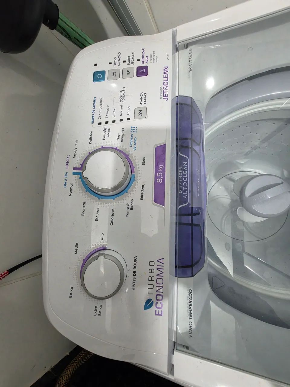 Máquina de Lavar Electrolux 8,5kg Jet&Clean (LAC09) - Muito Nova! - Foto 4