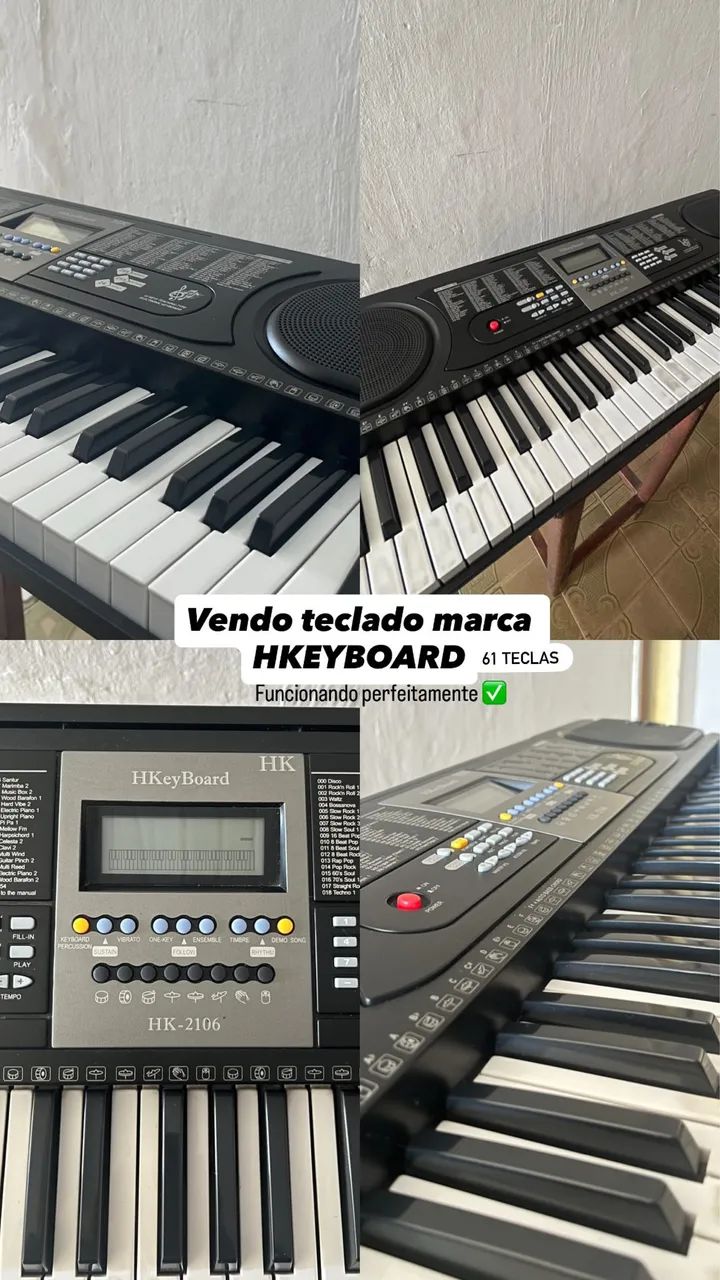 Teclado ótimo estado