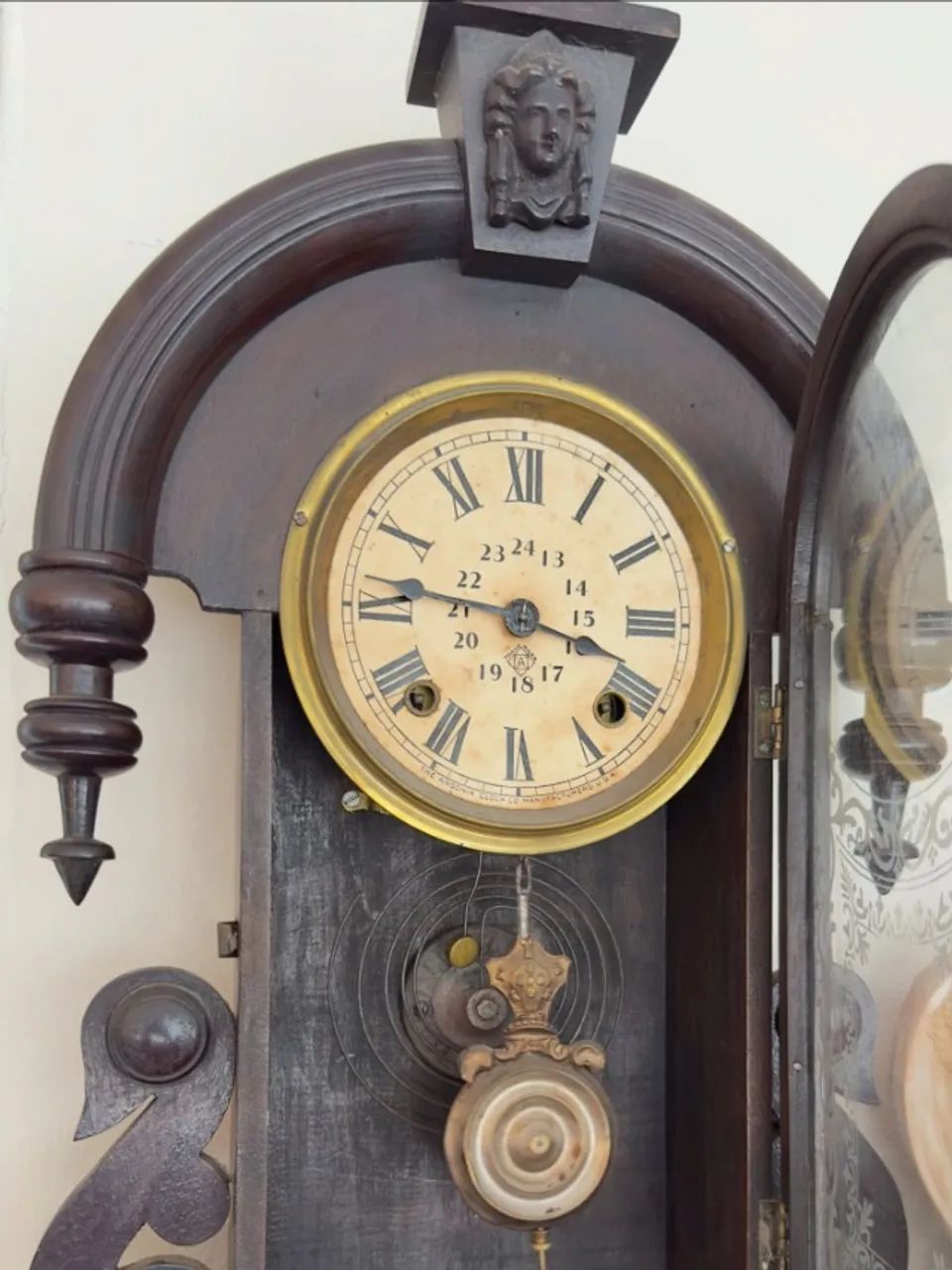 Relógio de parede Ansonia Clock Co. - Foto 3