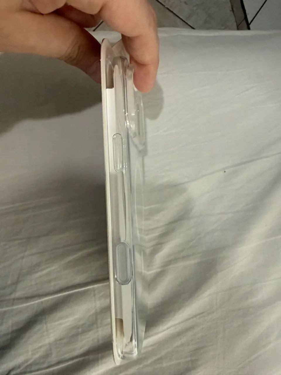 CAPA PARA IPHONE 17 MAX - MAGSAFE - SILICONE E TRANSPARENTE  - Foto 5