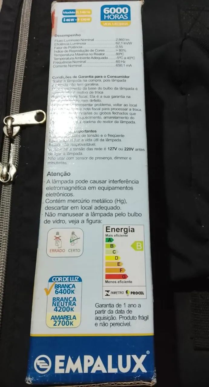 Lâmpada florescente - Foto 2