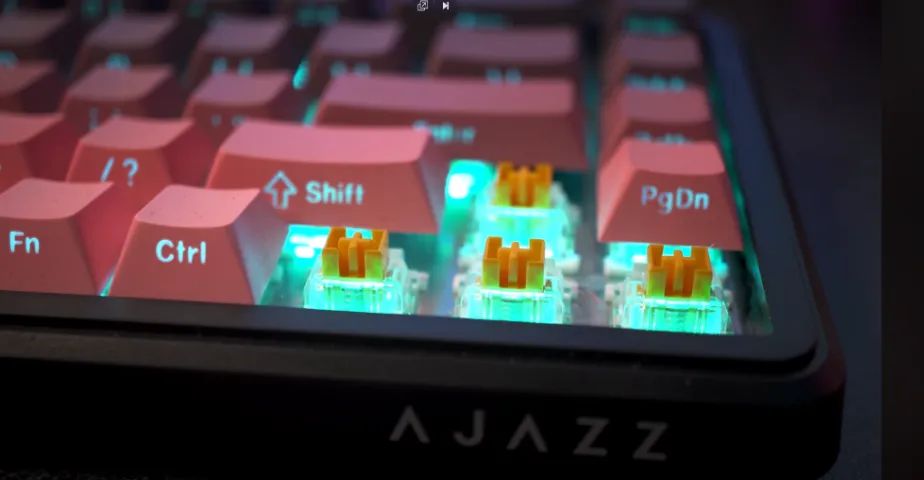 Teclado Magnetico Ajazz AK680 Max - Keycaps Gradiente (wired) - Foto 3