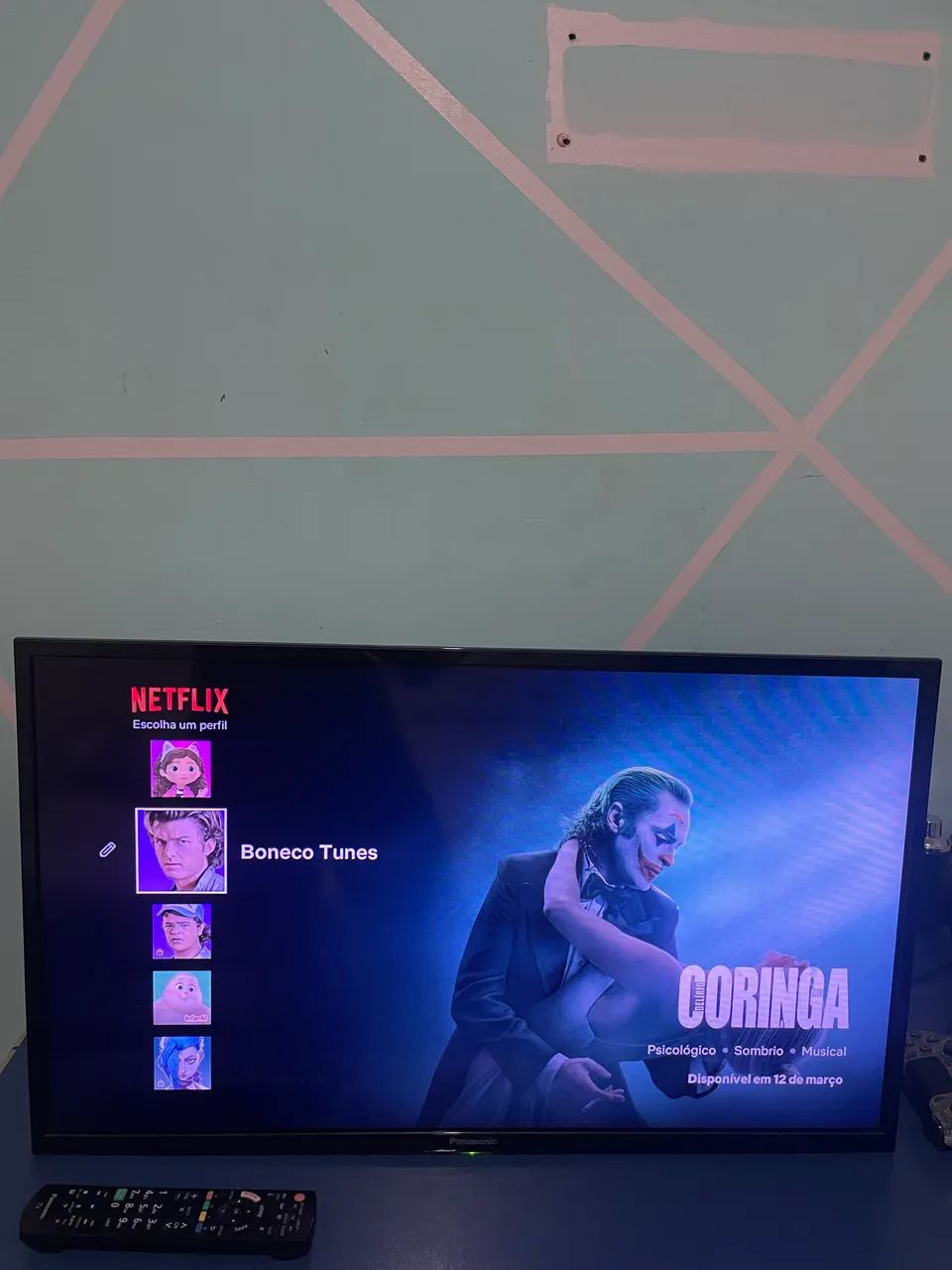 Televisão panasonic smart 