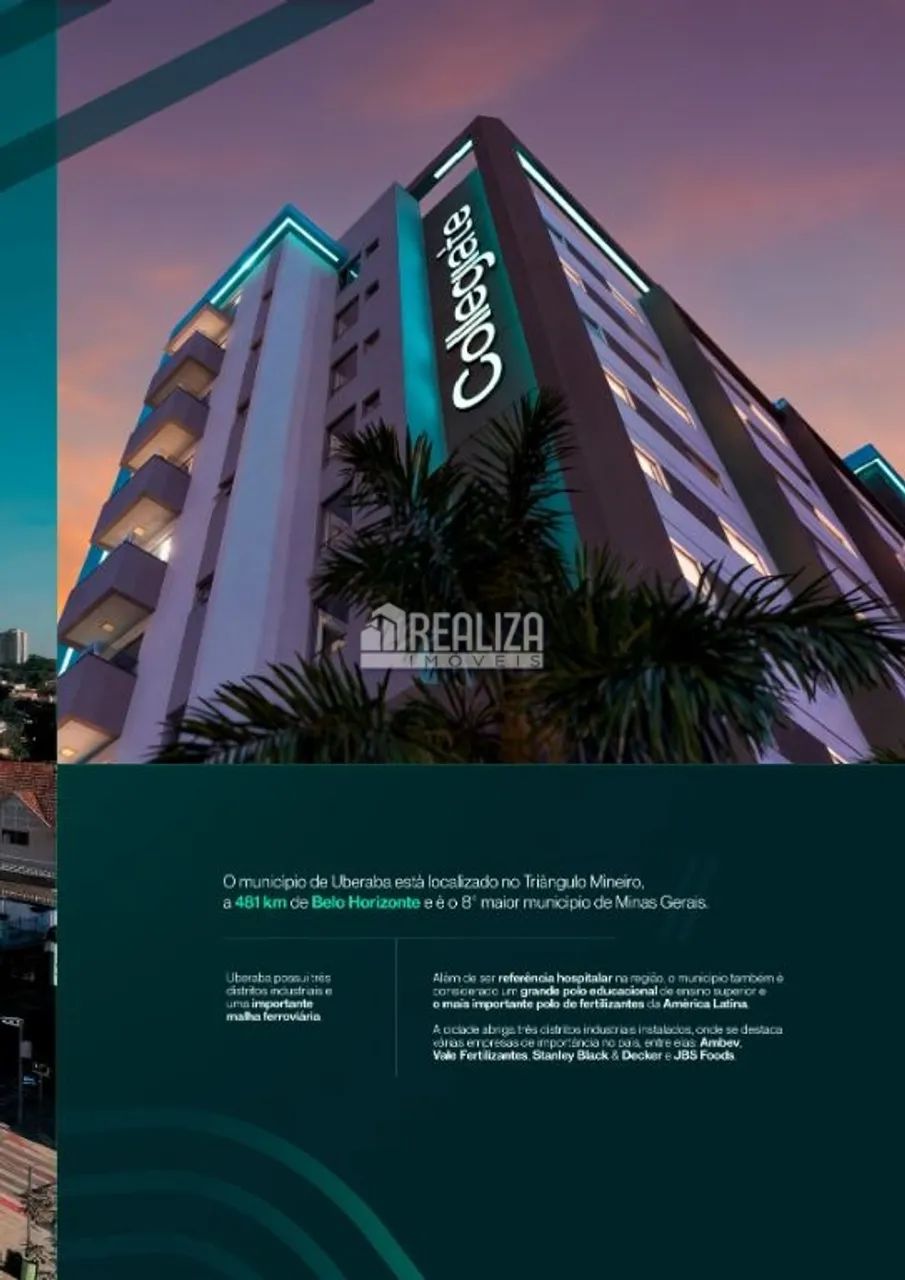 Studio à venda no Collegiate Uberaba, no Mercês - Foto 2