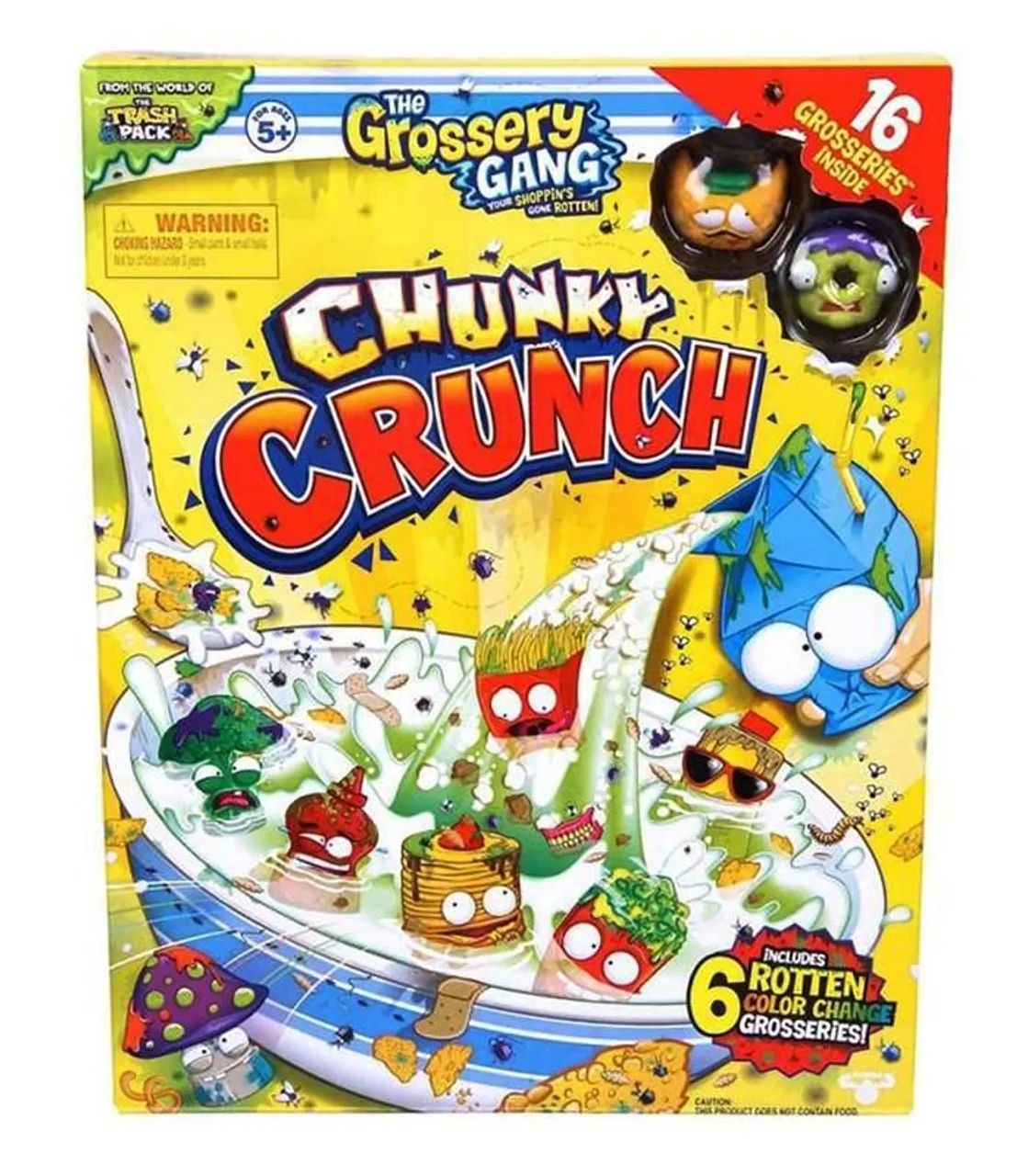 Grossery Gang Chunky Crunch Pacote com 16