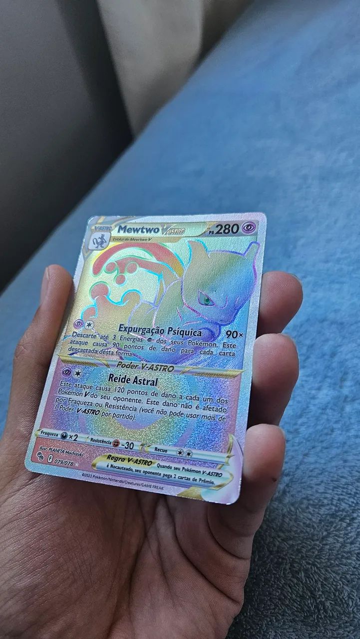 Carta Mewtwo VAstro D