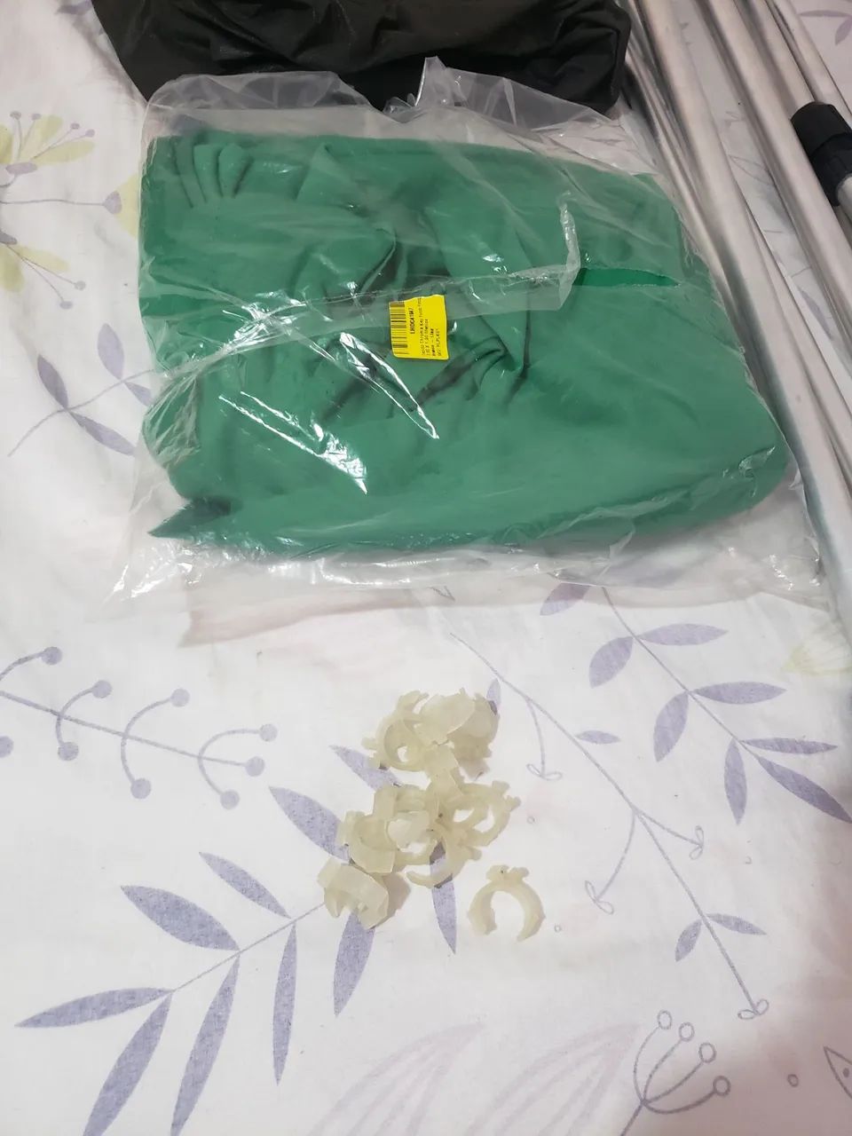 Suporte fundo infinito+bolsa+presilha e com tecido Chrome key - Foto 2